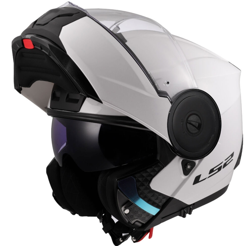 Cască de motocicletă pliabilă LS2 FF902 Scope II Alb solid