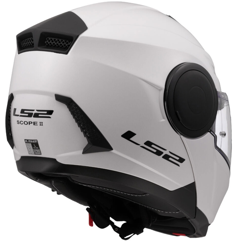 Cască de motocicletă pliabilă LS2 FF902 Scope II Alb solid