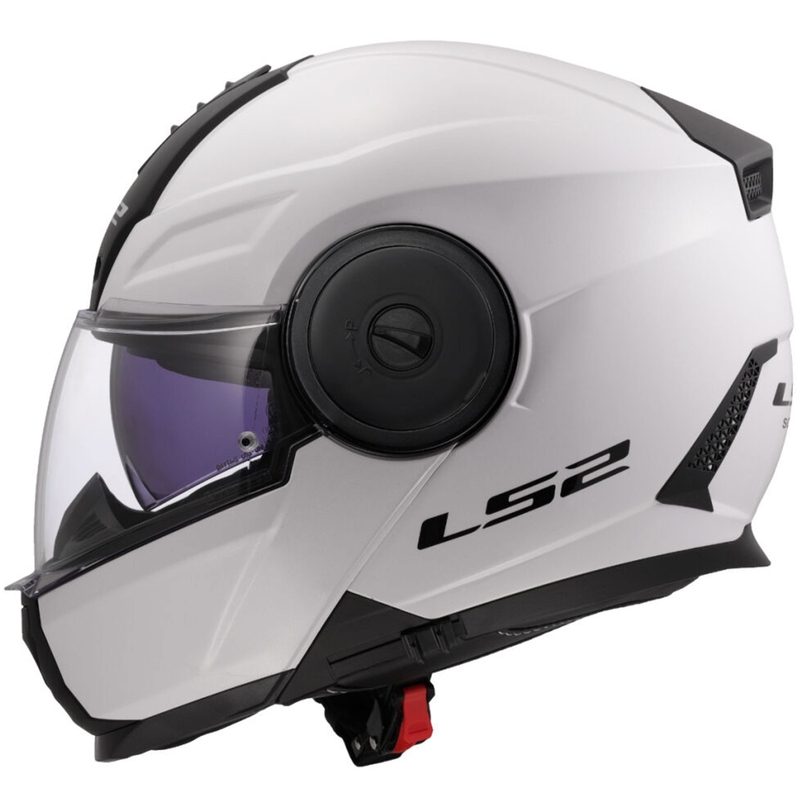 Cască de motocicletă pliabilă LS2 FF902 Scope II Alb solid