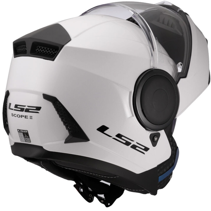 Cască de motocicletă pliabilă LS2 FF902 Scope II Alb solid