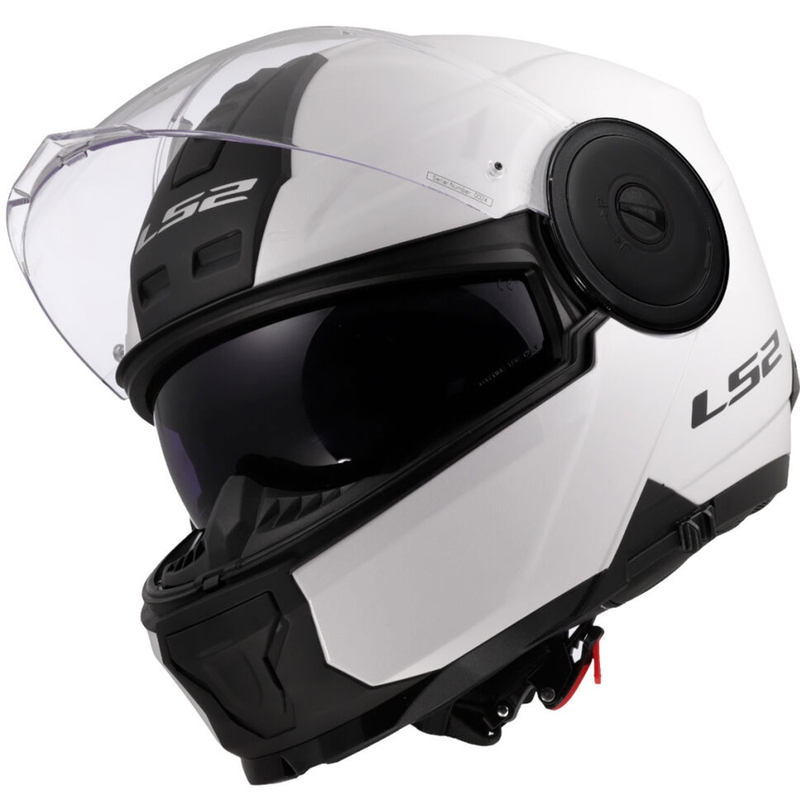 Cască de motocicletă pliabilă LS2 FF902 Scope II Alb solid