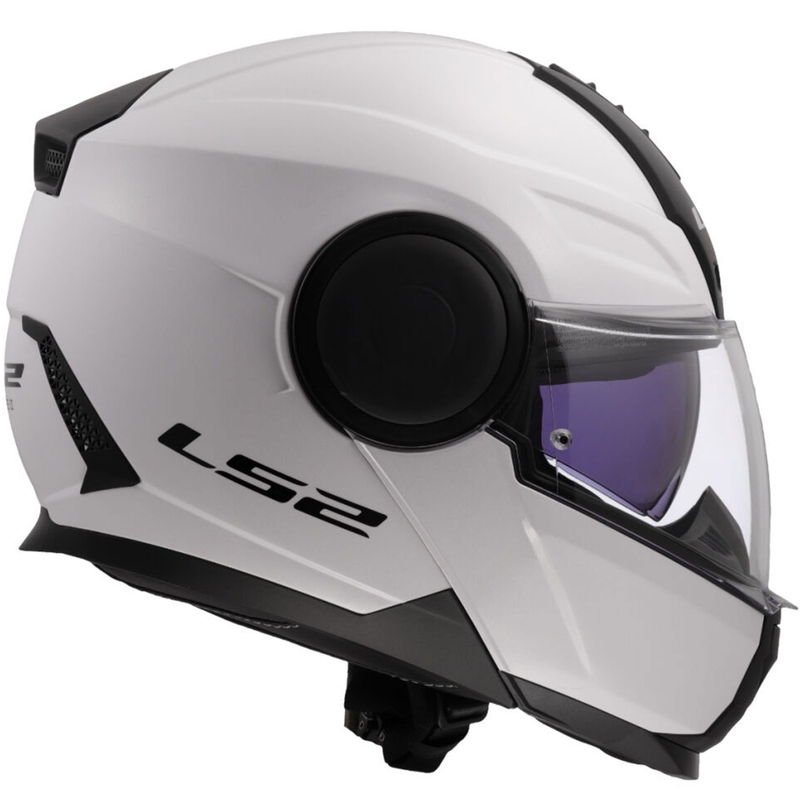 Cască de motocicletă pliabilă LS2 FF902 Scope II Alb solid