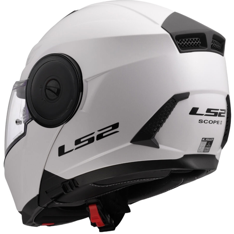 Cască de motocicletă pliabilă LS2 FF902 Scope II Alb solid