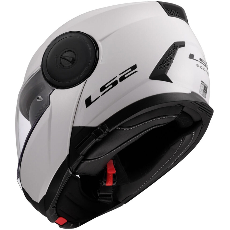 Cască de motocicletă pliabilă LS2 FF902 Scope II Alb solid