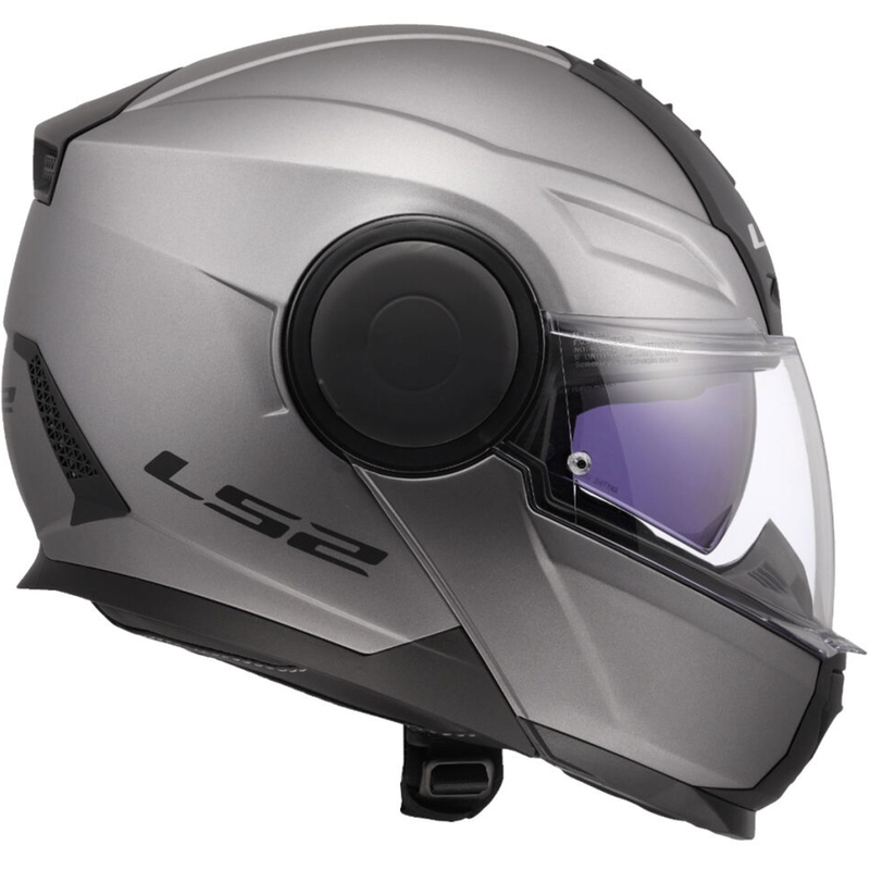Cască de motocicletă pliabilă LS2 FF902 Scope II, titan mat solid