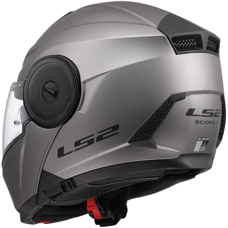 Cască de motocicletă pliabilă LS2 FF902 Scope II, titan mat solid