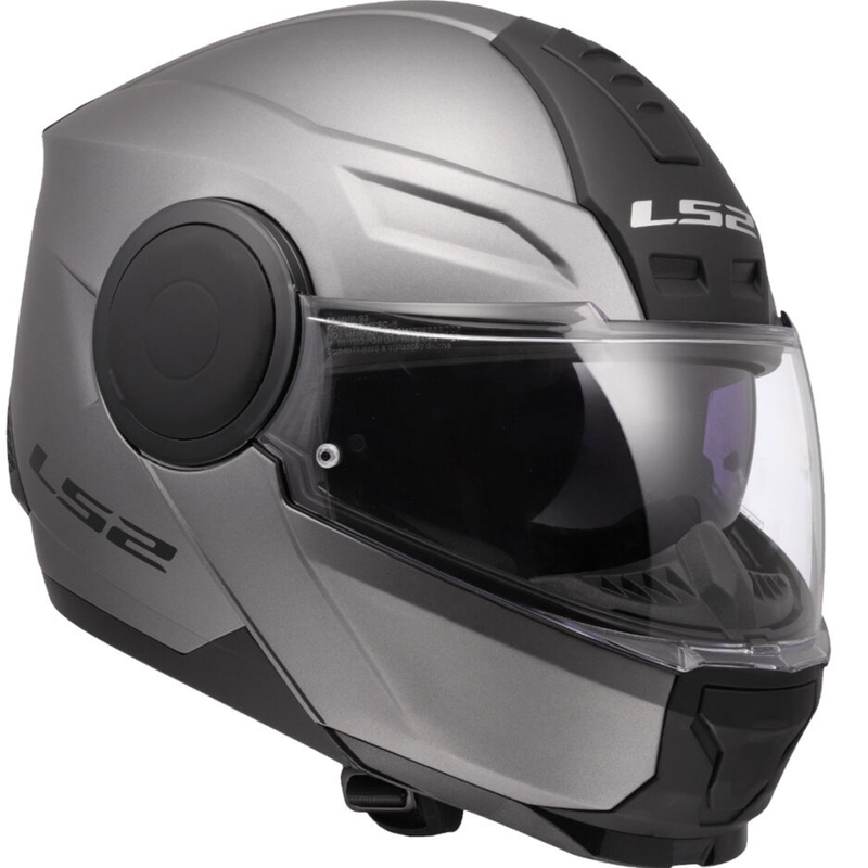 Cască de motocicletă pliabilă LS2 FF902 Scope II, titan mat solid