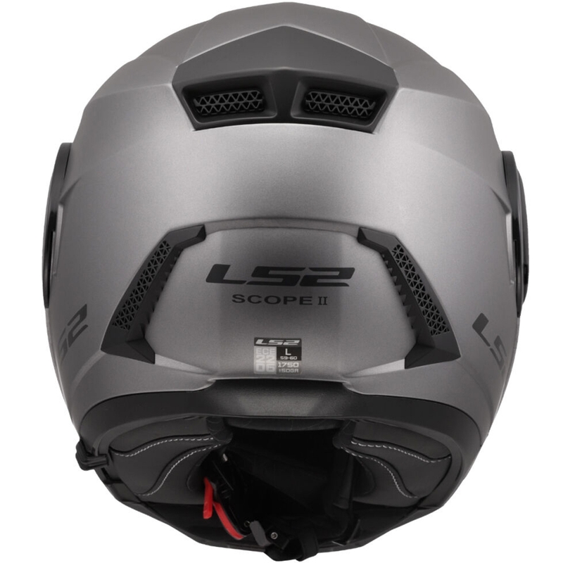Cască de motocicletă pliabilă LS2 FF902 Scope II, titan mat solid