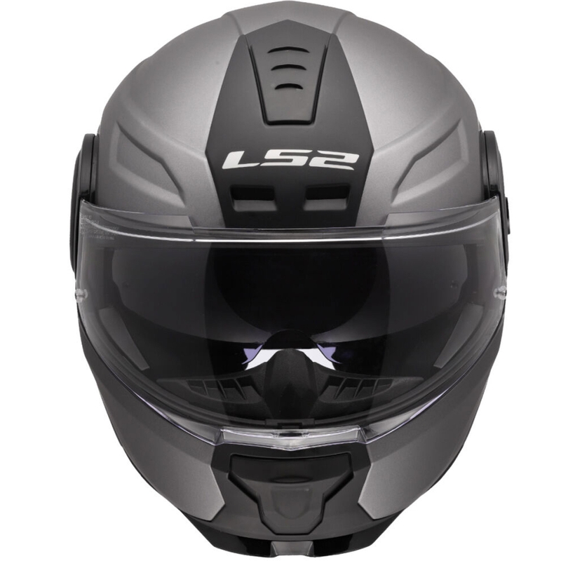 Cască de motocicletă pliabilă LS2 FF902 Scope II, titan mat solid