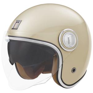 Casca moto deschisa NOX PREMIUM Heritage alb crem