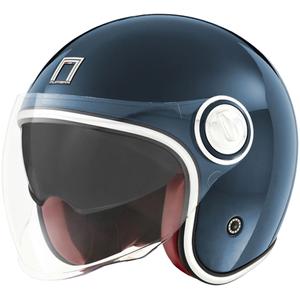 Casca Motocicleta NOX PREMIUM Heritage Open Kerosene Blue