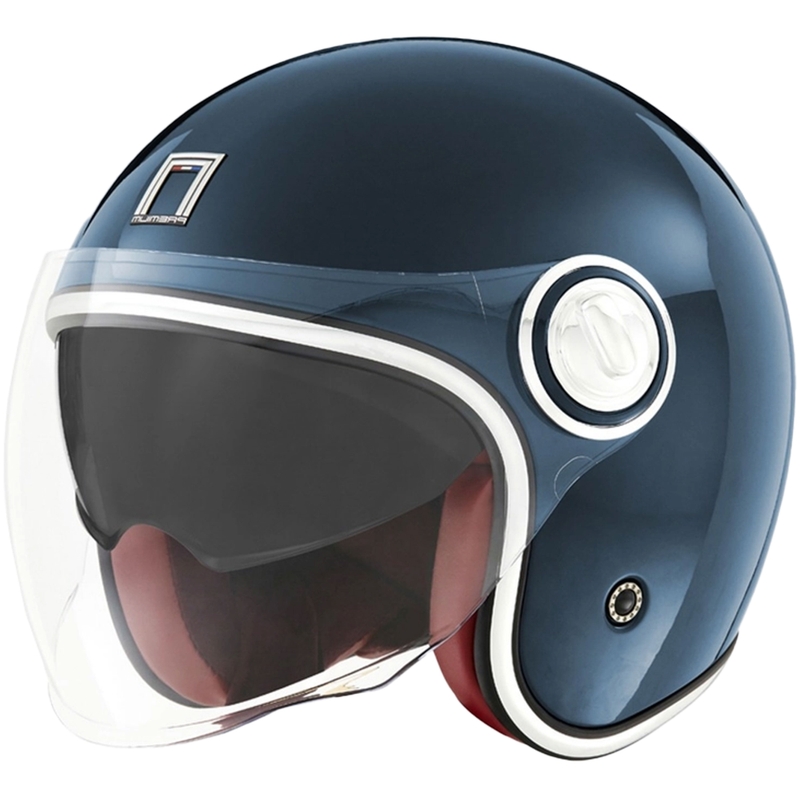 Casca Motocicleta NOX PREMIUM Heritage Open Kerosene Blue