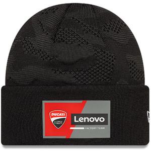 Șapcă Ducati Team Wide Cuff Knit, neagră