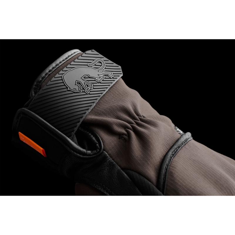 Mănuși de motocicletă Furygan Jet All Season D3O® Evo maro