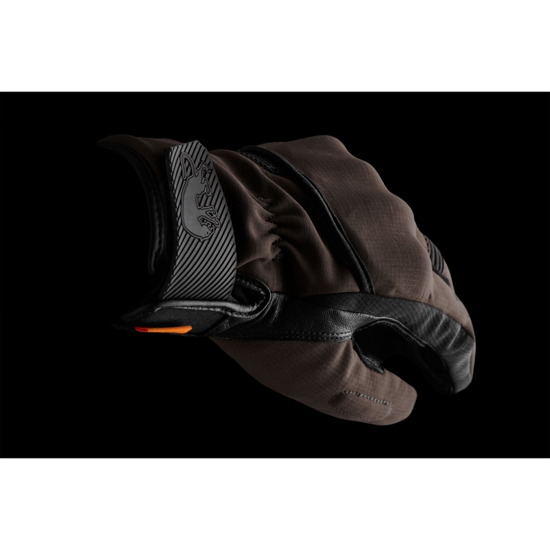 Mănuși de motocicletă Furygan Jet All Season D3O® Evo maro