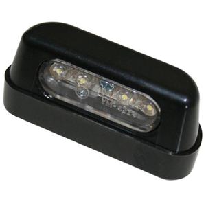 Iluminare LED pentru plăcuța de înmatriculare Highsider Smart Plate neagră