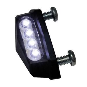 Lampă LED pentru numărul de înmatriculare Highsider Smart QUADRO neagră