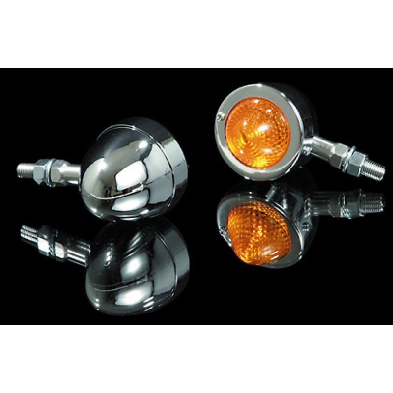 Semnalizatoare motocicletă Highsider Smart Bullet Pike cromate