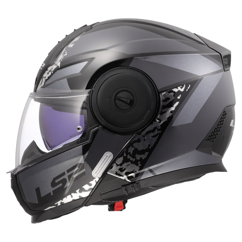 Cască de motocicletă pliabilă LS2 FF902 Scope II Oxyd negru-titan