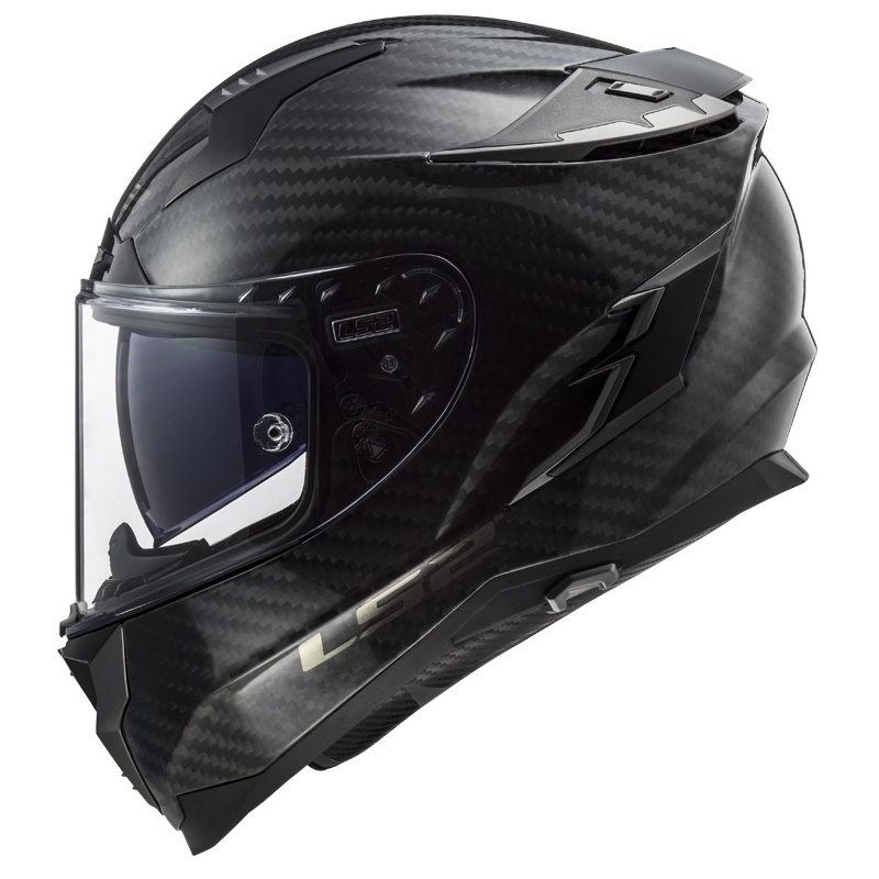 Cască integrală pentru motociclete LS2 FF327 Challenger C Solid Carbon lichidare