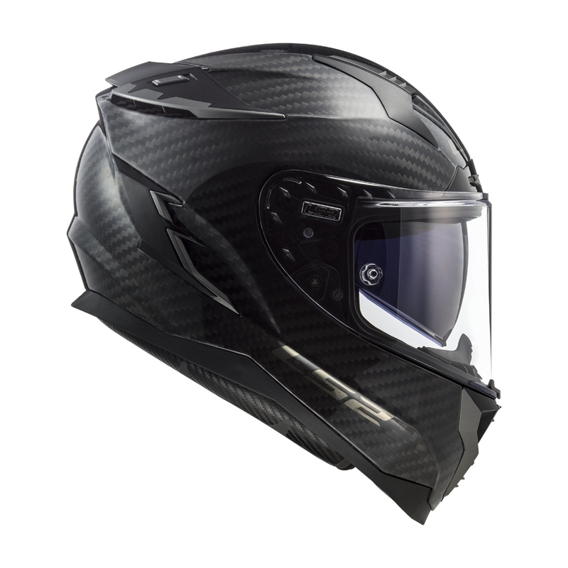Cască integrală pentru motociclete LS2 FF327 Challenger C Solid Carbon lichidare
