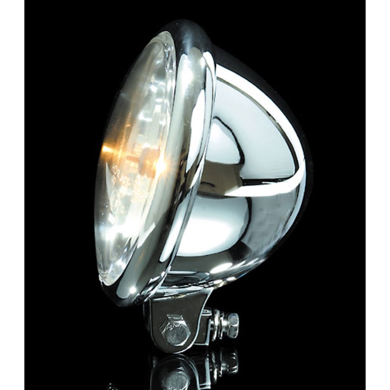 Far Highsider Smart Bates Style, crom, din sticlă transparentă, de 5 3/4 inch