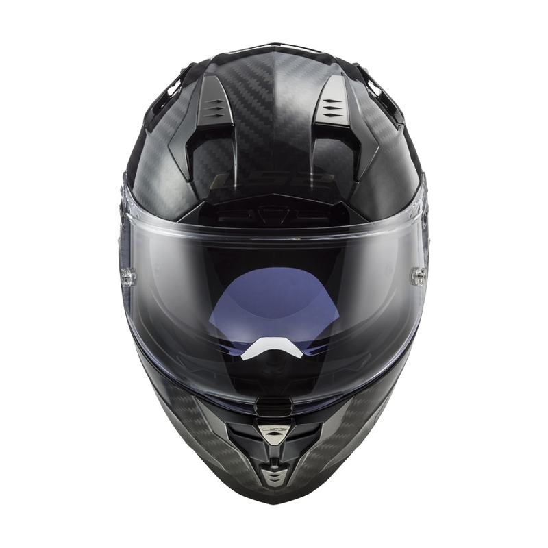 Cască integrală pentru motociclete LS2 FF327 Challenger C Solid Carbon lichidare