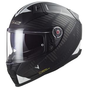 Cască integrală pentru motocicletă LS2 FF811 Vector II Splitter alb-negru