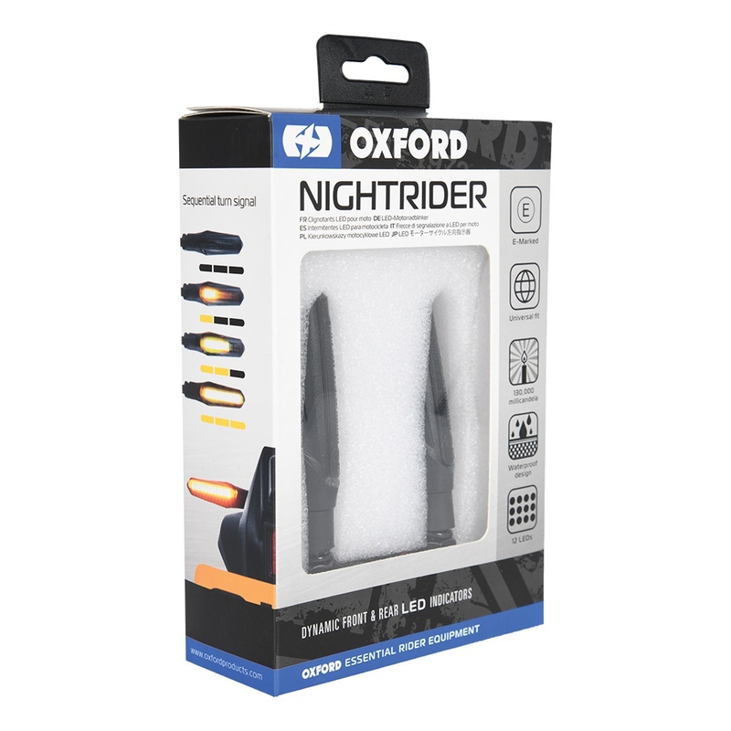 Semnalizatoare secvențiale cu LED Oxford Nightrider