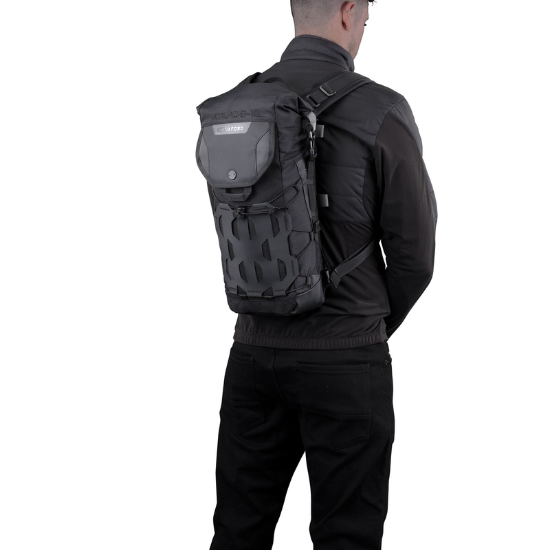 Rucsac motocicletă Oxford Atlas B-10 negru 10 l