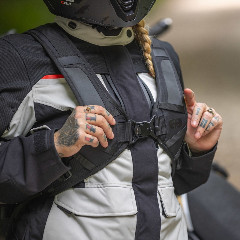Rucsac motocicletă Oxford Atlas B-10 negru 10 l