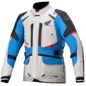 Geacă moto Alpinestar Andes Drystar Honda Gri-Negru-Albastru-Roșu
