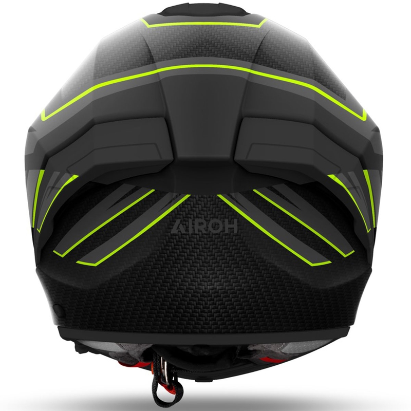 Casca moto integrala Airoh MATRYX Sentinel galben mat