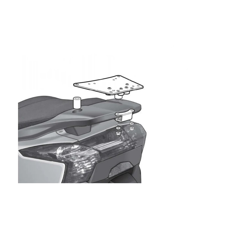 Kit de prindere cutie Top Master SHAD pentru KYMCO Downtown 125 2009-2015, KYMCO Downtown 300 2009-2015