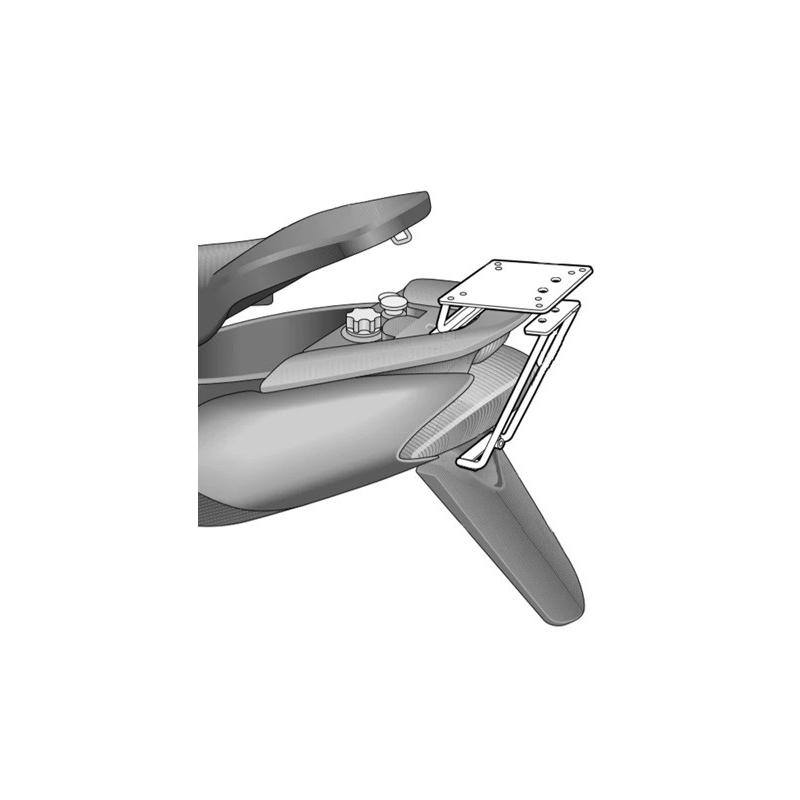 Kit de prindere cutie Top Master SHAD pentru YAMAHA CS 50 Jog R / RR 2002-2019