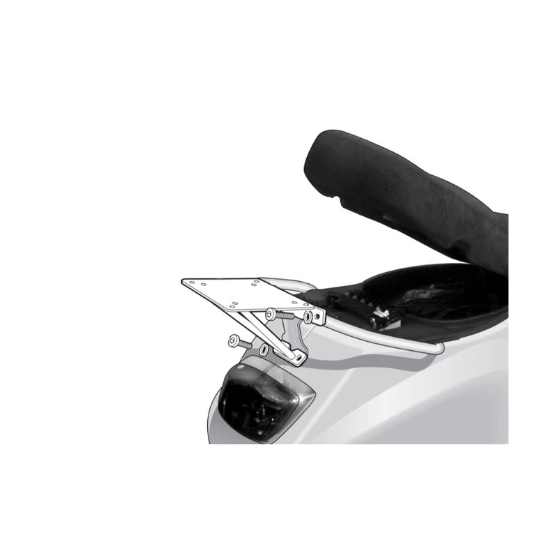 Kit de prindere cutie Top Master SHAD pentru PIAGGIO/VESPA LX 125 2005-2014, PIAGGIO/VESPA LX 50 2005-2014