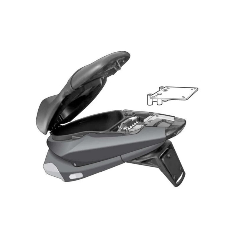 Kit de prindere cutie Top Master SHAD pentru PIAGGIO/VESPA NRG 50 2005-2024