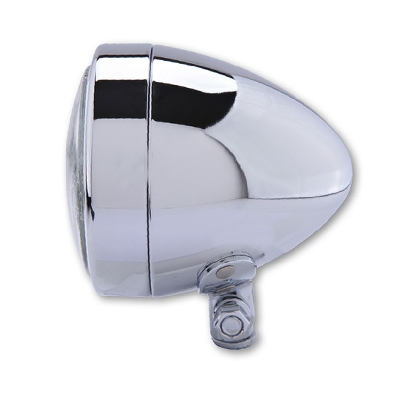Faza lungă cromată Highsider Smart Bullet H4