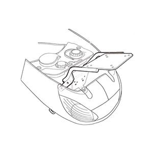 Kit de prindere cutie Top Master SHAD P0V59T