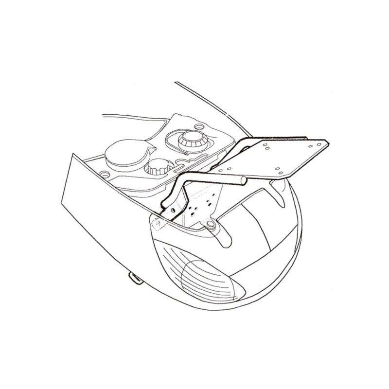 Kit de prindere cutie Top Master SHAD