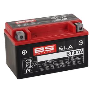Baterie activata din fabrica BS-BATTERY BTX7A (FA) (YTX7A (FA)) SLA
