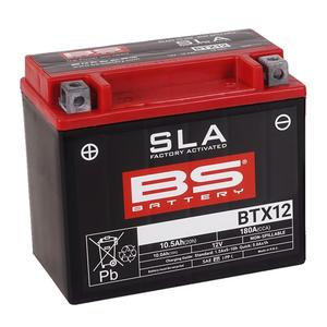 Baterie activata din fabrica BS-BATTERY BTX12 (FA) (YTX12 (FA)) SLA