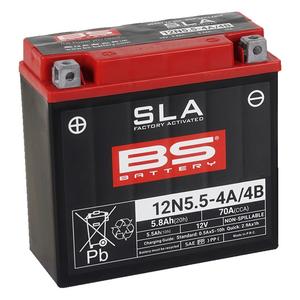 Baterie activata din fabrica BS-BATTERY 12N5.5-4A (FA) SLA