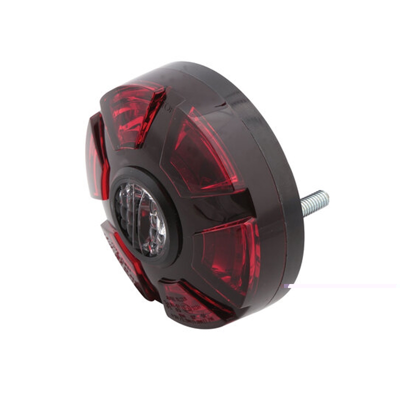 Lampă spate Highsider Smart ATV cu LED 3 în 1, roșu-negru