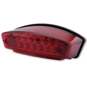 Stop spate pentru motocicletă Highsider Smart Monster LED, roșu