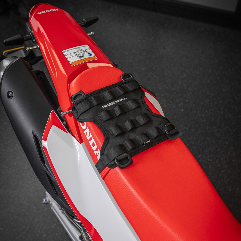 Sistem de portbagaj Oxford Nomad pentru scaunul pasagerului, mic, negru