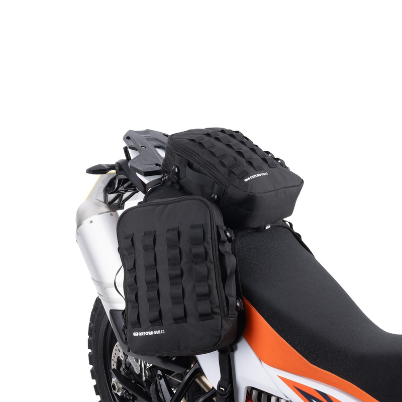 Sistem de portbagaj Oxford Nomad pentru scaunul pasagerului, negru, mare