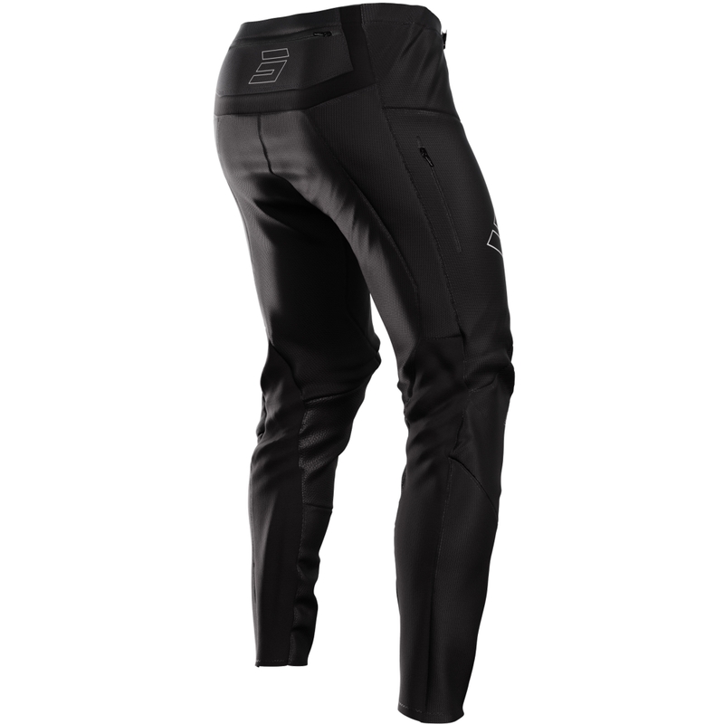 Pantaloni motocross Shot Contact Zip negri