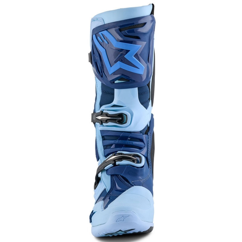 Ghete Motocicletă Alpinestars Tech 10 Ediție Limitată Steelers Albastru-Albastru Deschis