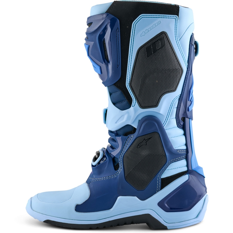 Ghete Motocicletă Alpinestars Tech 10 Ediție Limitată Steelers Albastru-Albastru Deschis
